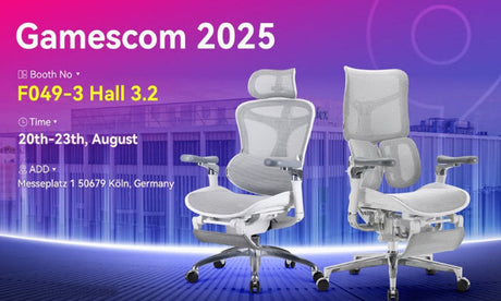 Ready to Sit Like a Pro at Gamescom 2025? Sihoo Lands in Cologne