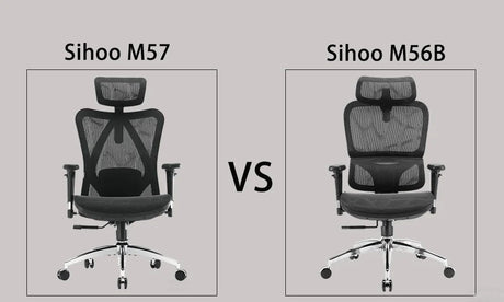 Sihoo M57 vs Sihoo M56B: Which Ergonomic Chair Fits You Best?