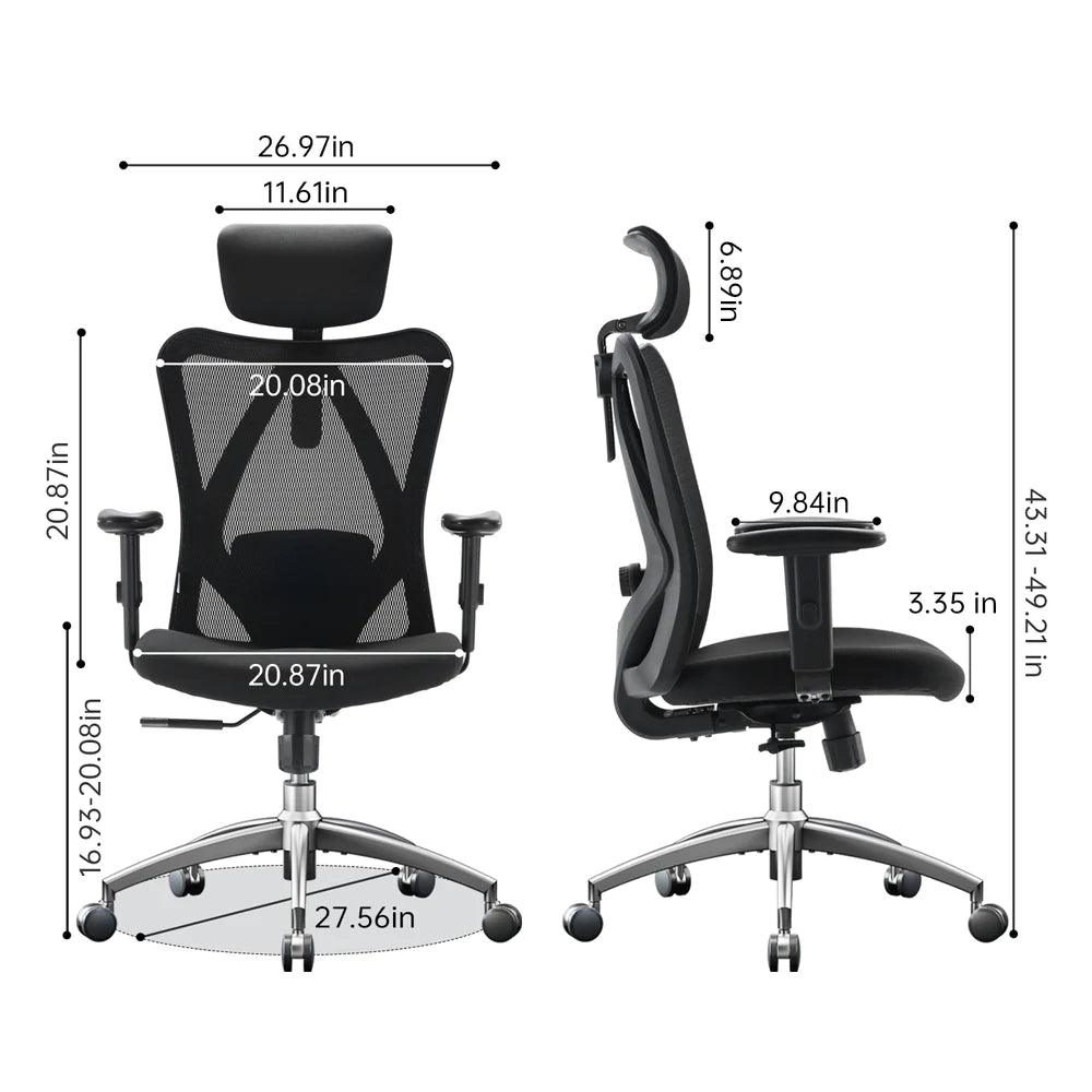 Sihoo M18 Classic Office Chair With Triple Spinal Relief