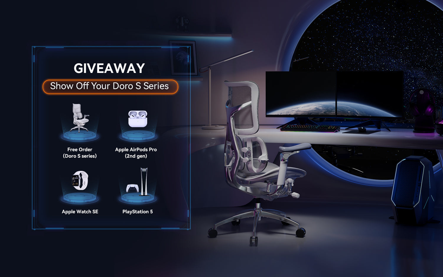 Unlock Luxury Prizes: Participate in Sihoo Doro S Series Buyer Show Event Today!