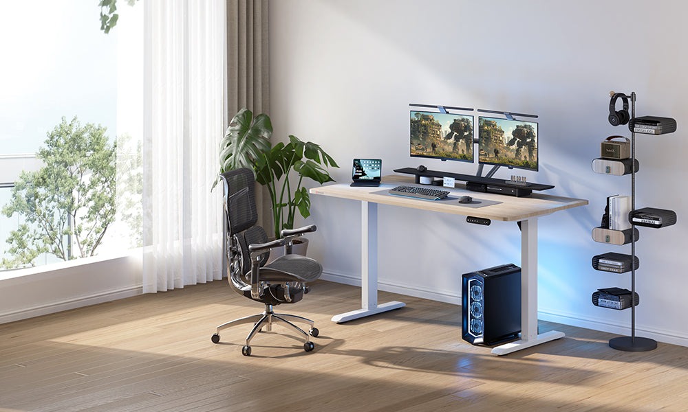 Solutions for Petite Users with a Tall Desk