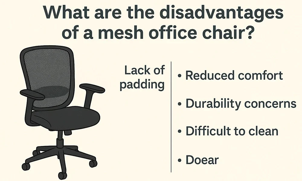 What Are the Disadvantages of a Mesh Office Chair?