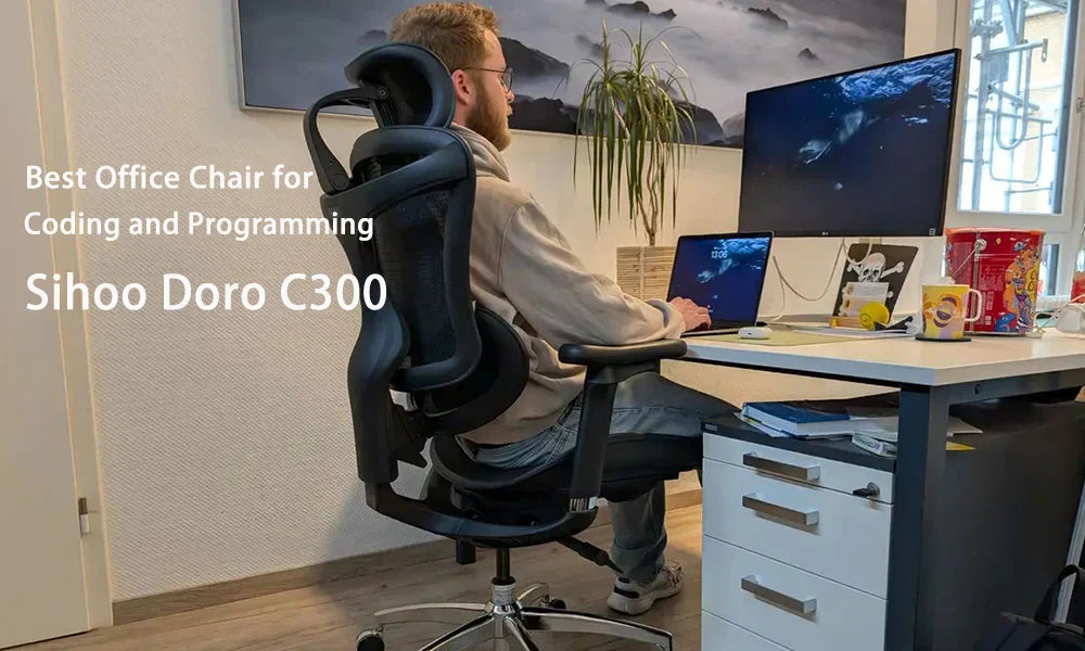 Best Office Chair for Long Hours of Coding and Programming: Sihoo Doro C300