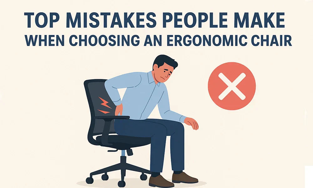Top Mistakes People Make When Choosing an Ergonomic Chair