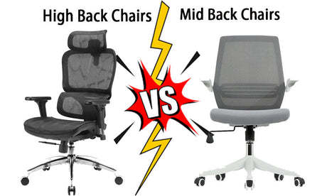 Mid Back vs High Back Chairs