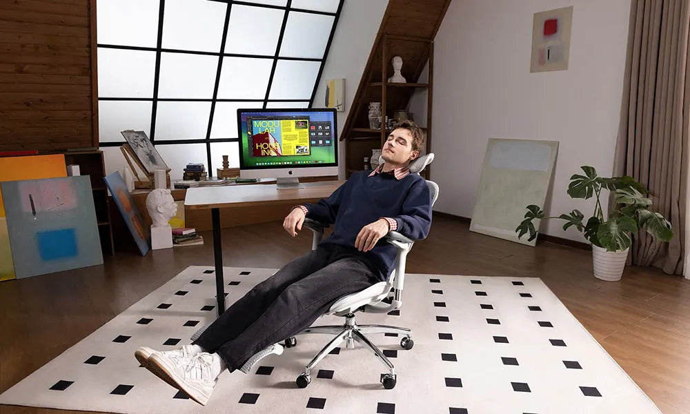 Best Ergonomic Office Chair with Footrest for Home Office