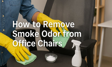 How to Remove Smoke Odor from Office Chairs?