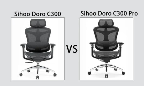 Sihoo Doro C300 vs. Sihoo Doro C300 Pro: Which Ergonomic Chair Should You Choose?