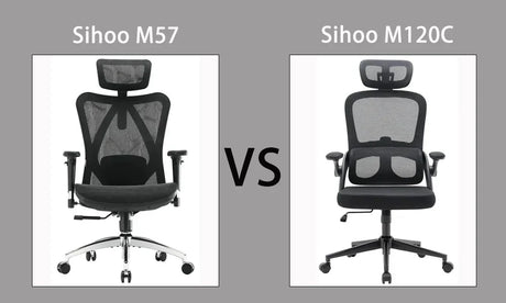 Sihoo M57 vs M102C: Which Ergonomic Office Chair is Right for You?