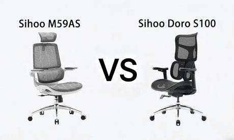 Sihoo M59AS vs Sihoo Doro S100: Which Ergonomic Chair Should You Choose?