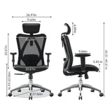 Sihoo M18 Classic Office Chair With Triple Spinal Relief - Official US Sihoo Store