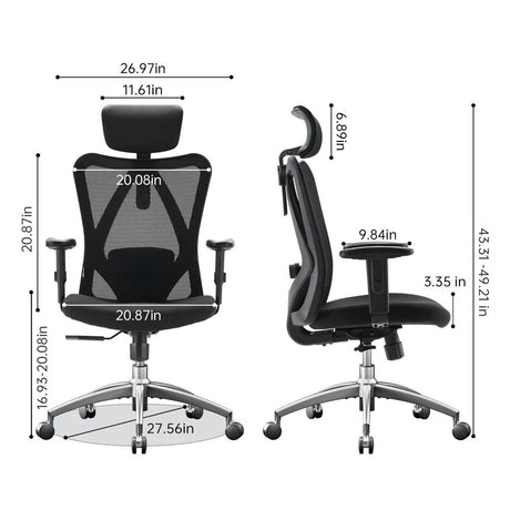 Sihoo M18 Classic Office Chair With Triple Spinal Relief - Official US Sihoo Store