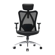 Sihoo M18 Ergonomic Office Chair with Soft Cushion & Spine Support - Black