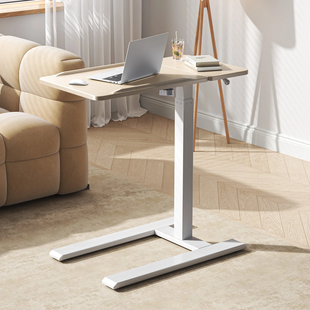 Sihoo D01 Height Adjustable Side Table Overbed Table