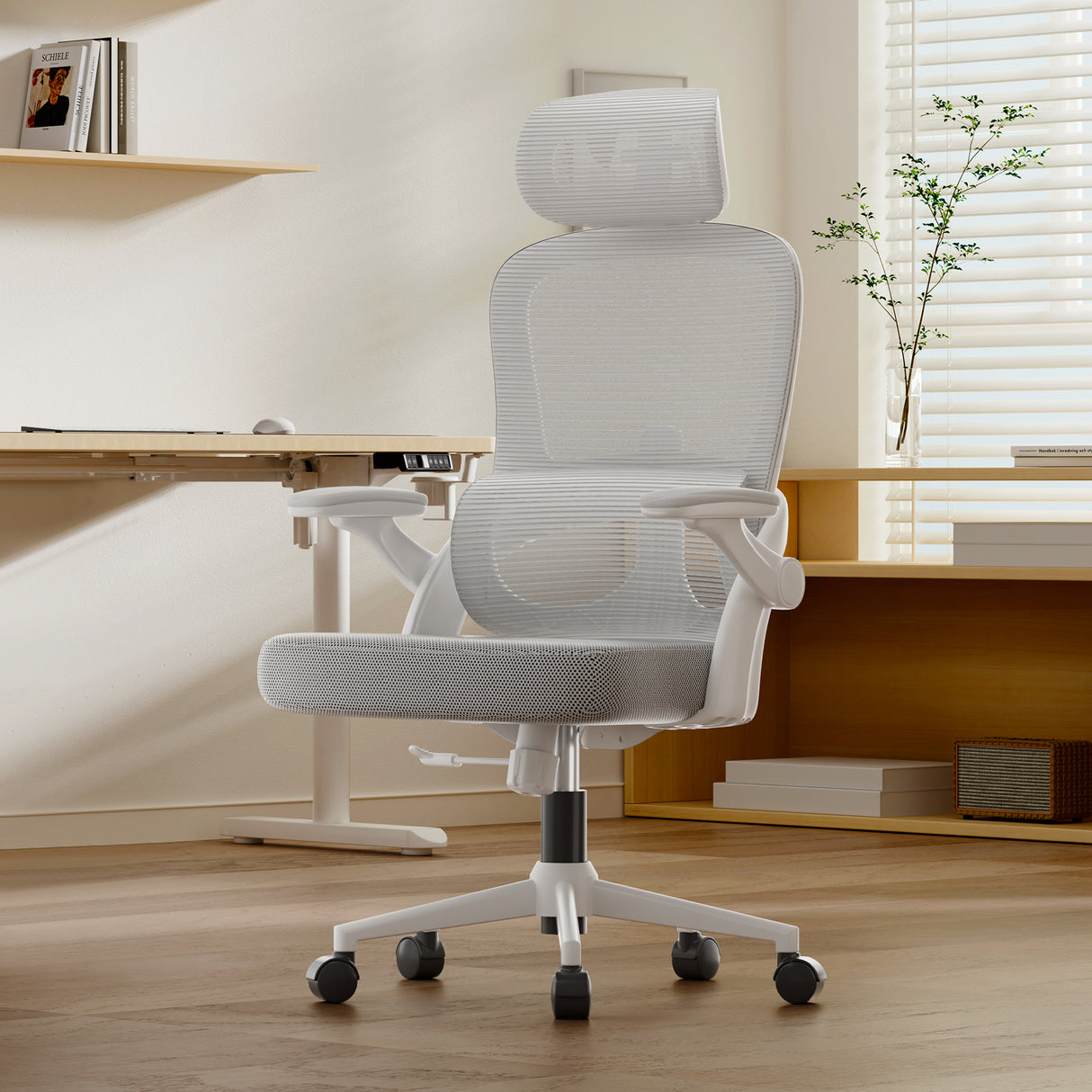 M102C Ergonomic Office Chair with Customizable Lumbar Support