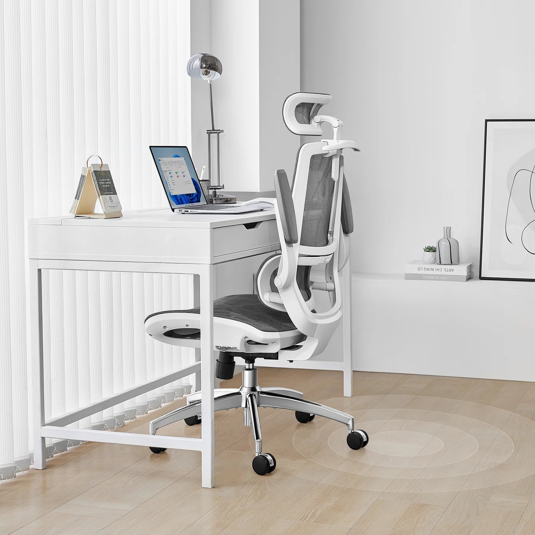 M59AS Ergonomic Office Chair with Dual-Section Backrest