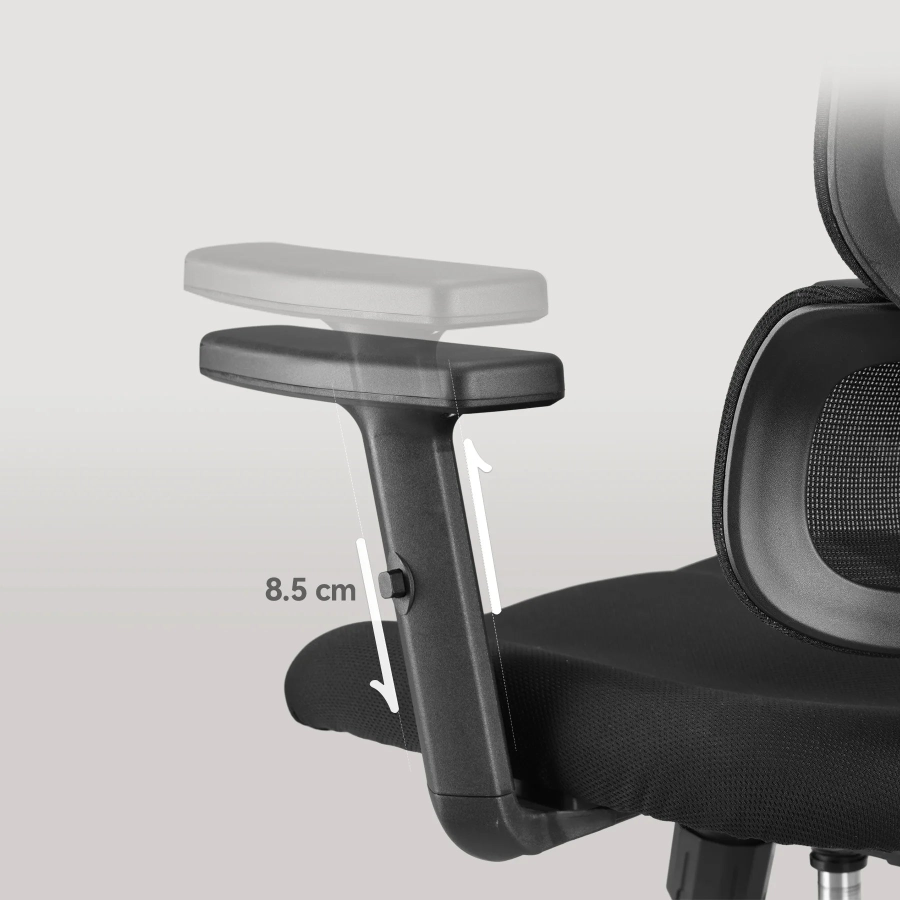 M56C Mesh Ergonomic Office Chair with Ultra-Wide Backrest