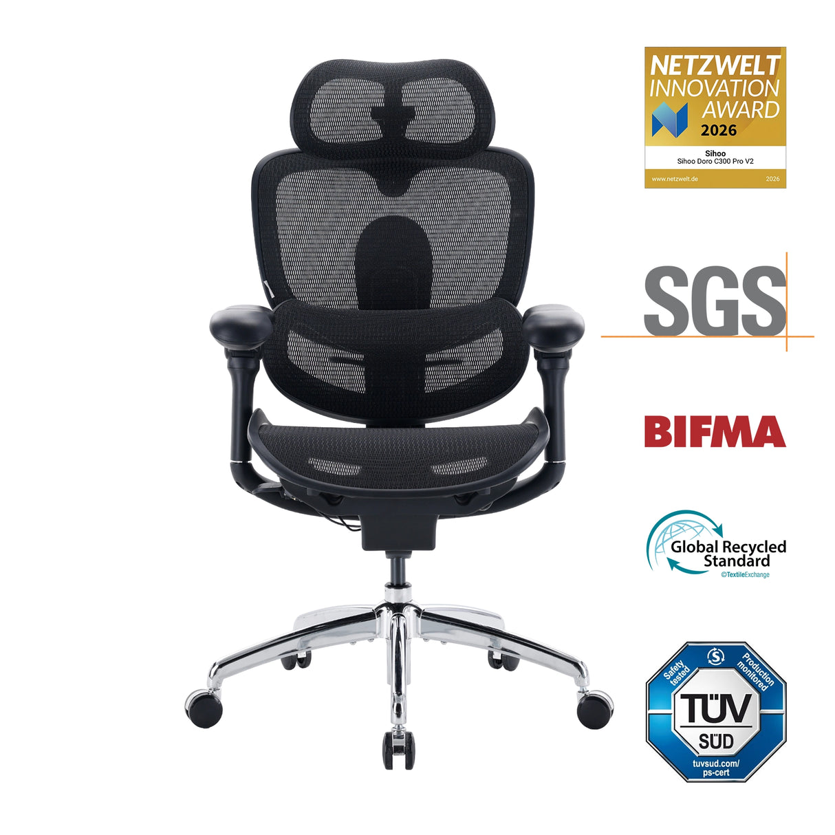 Sihoo Doro C300 Pro V2 Ergonomic Office Chair