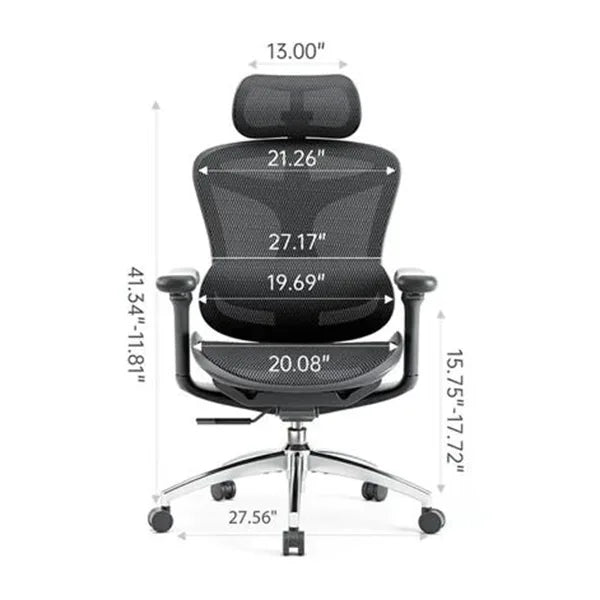 Sihoo Doro C300 Ergonomic Office Chair Specifications