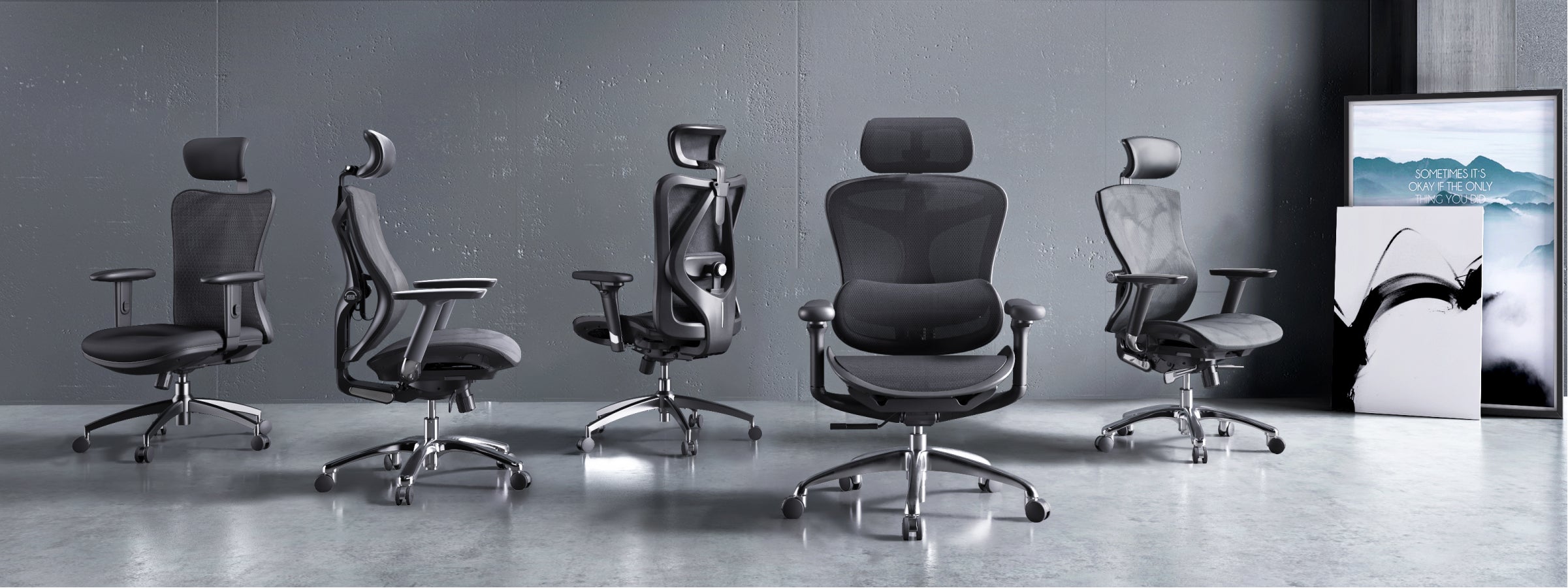Sihoo M57 Full Mesh Breathable Office Chair for Sedentary