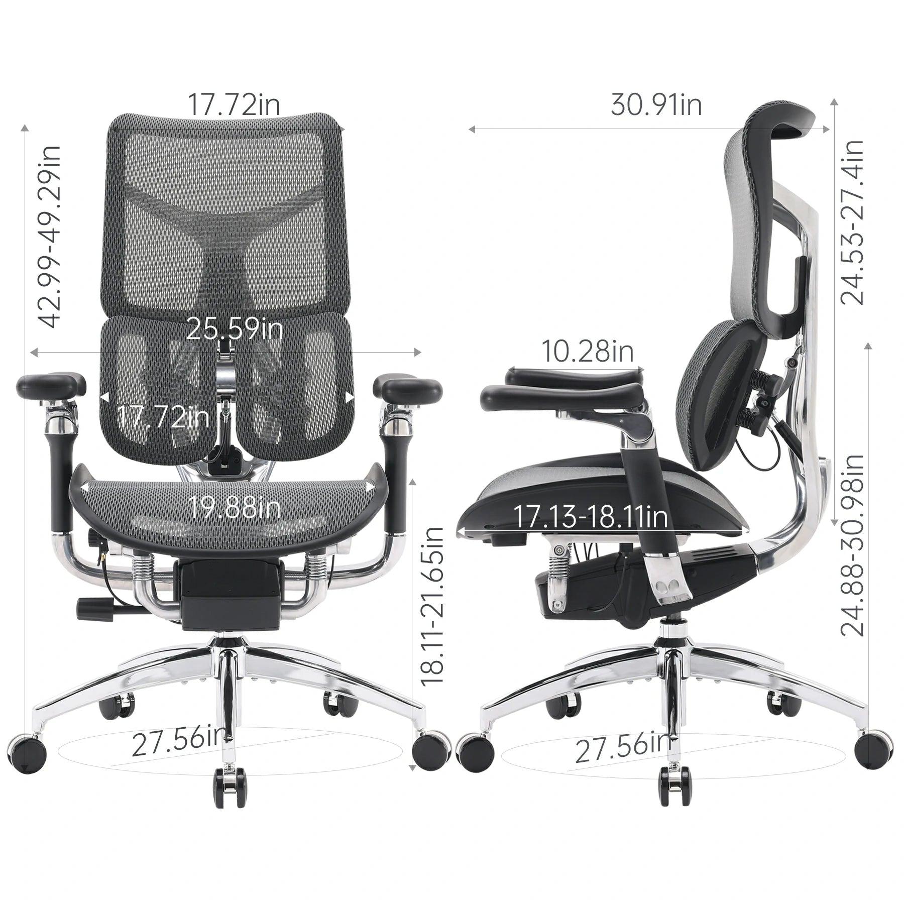 SIHOO M57 Ergonomic Office Chair with 3 Way Armrests UK