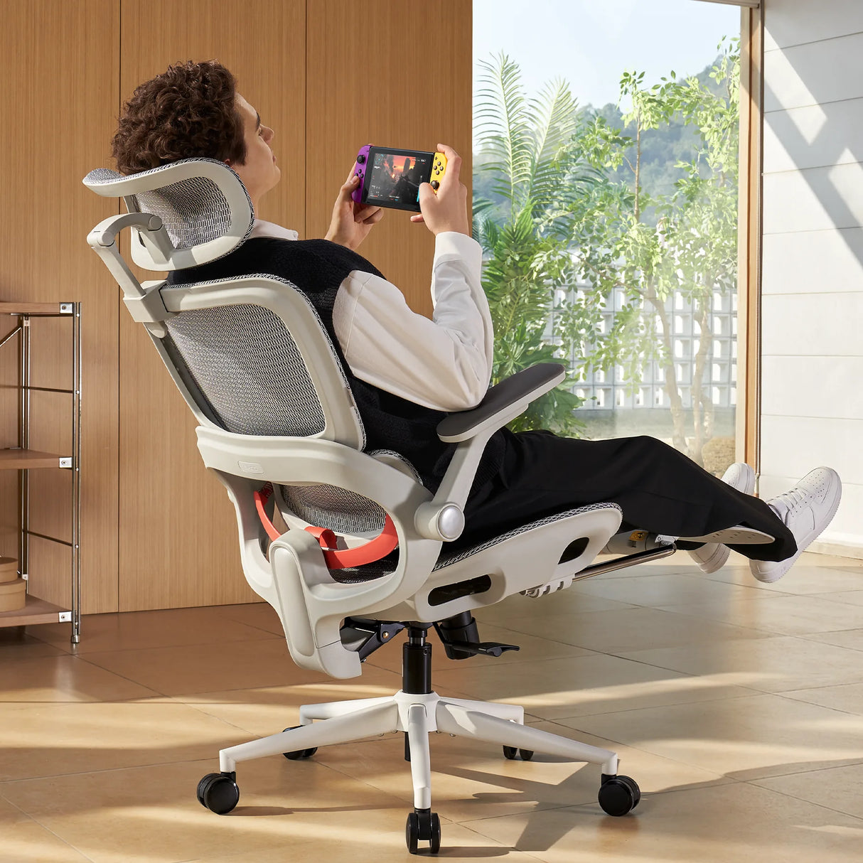 Sihoo B100 Pro Ergonomic Office Chair With Flip-Up Armrest