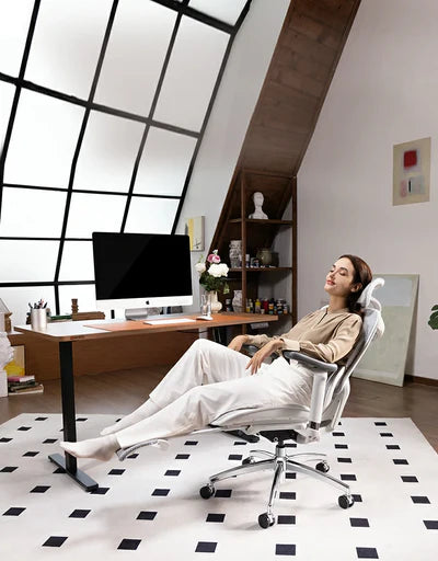 Move every 60–90 minutes: give your body a quick break.