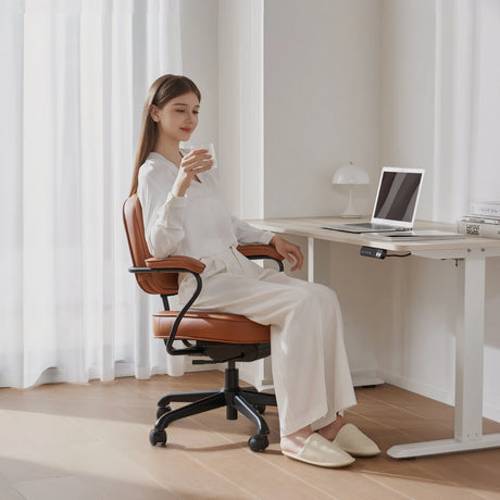 Sihoo L3 Mid-Century Luxury Leather Chair