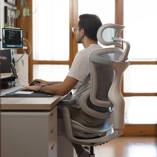 high back office chair with lumbar support