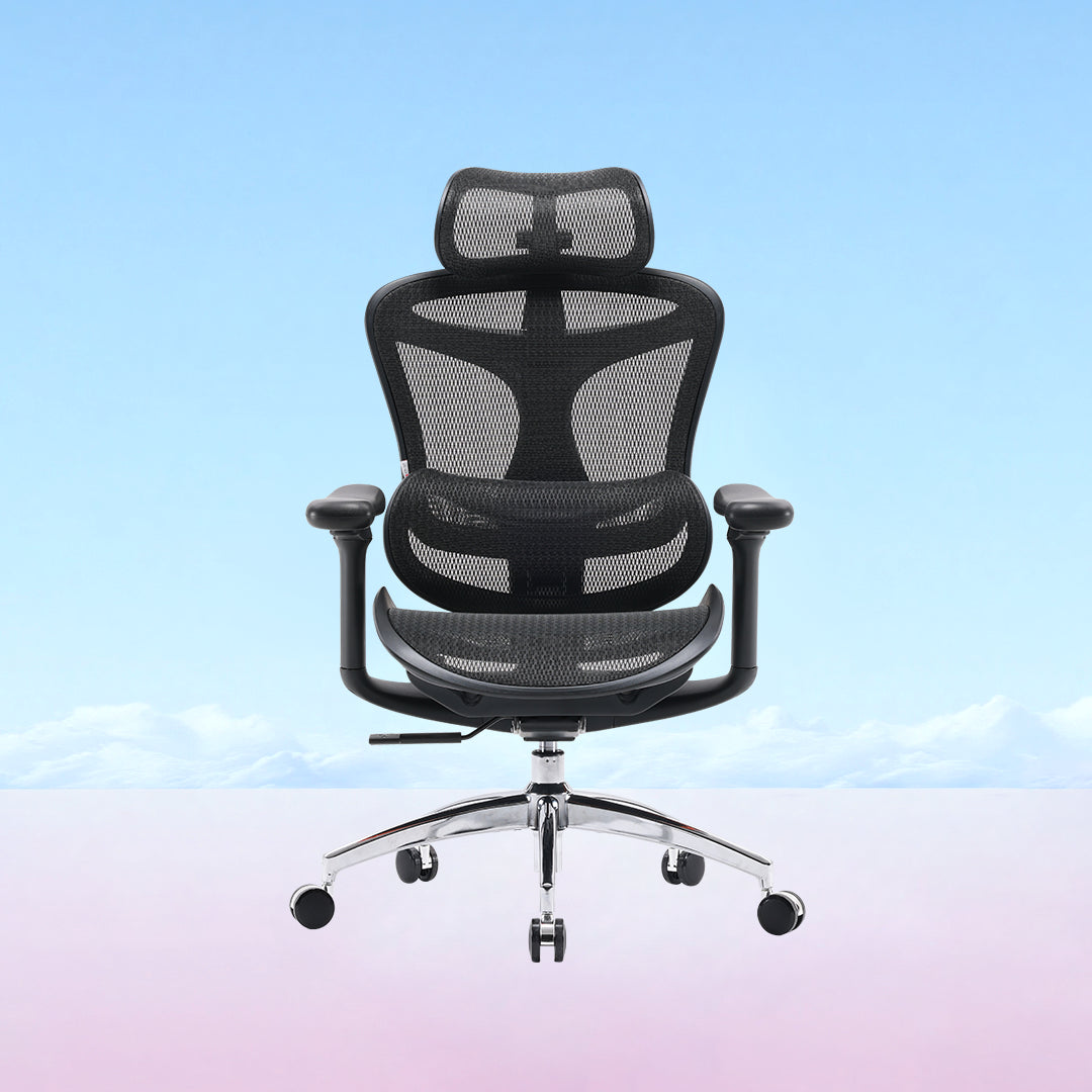 Doro C300 Ergonomic Office Chair with Enhanced Support Headrest